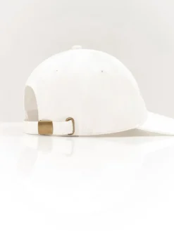 Casquettes Et Bonnets^One Step Abaca - Casquette Ecrue Broderie Message Pailletee