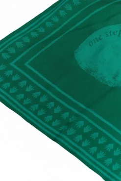Echarpes Et Foulards^One Step Acia - Foulard Green Grass A Motif Arty Minimal