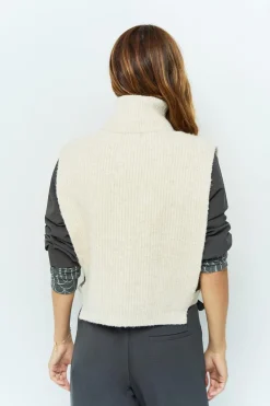 Echarpes Et Foulards^One Step Angie - Col Camionneur Ecru En Tricot