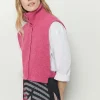 Echarpes Et Foulards^One Step Angie - Col Camionneur Fuchsia En Tricot