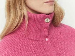 Echarpes Et Foulards^One Step Angie - Col Camionneur Fuchsia En Tricot