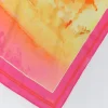 Echarpes Et Foulards^One Step Apache - Foulard Carre Mimosa A Visuel Aquarelle Lever De Soleil
