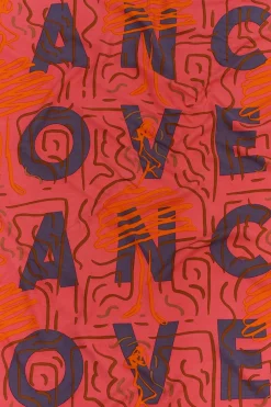 Echarpes Et Foulards^One Step Auxane - Foulard Carre Fuchsia A Message Et Danseuse