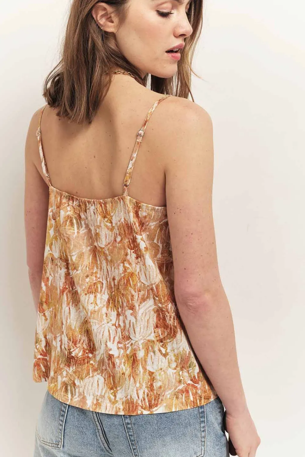 Tops & Blouses^One Step Cara - Top Cinnamon A Imprime Sahara Dance