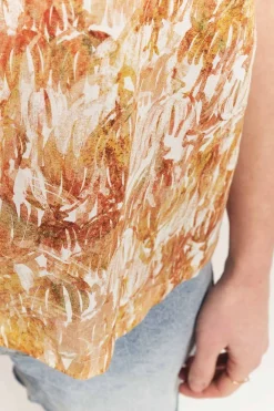 Tops & Blouses^One Step Cara - Top Cinnamon A Imprime Sahara Dance