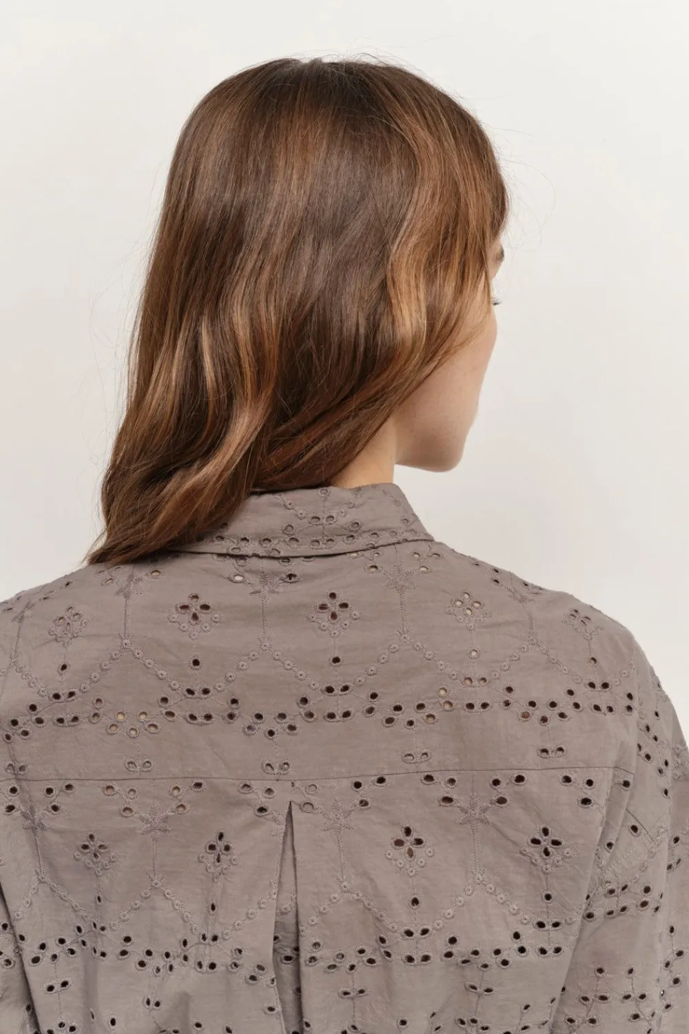 Chemises^One Step Celeste - Chemise Vetiver Broderie Anglaise