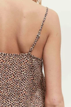 Tops & Blouses^One Step Chiara - Top Sand A Imprime Mini Girafon