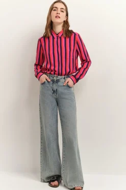 Chemises^One Step Christa - Chemise Capucine A Lignes Graphiques