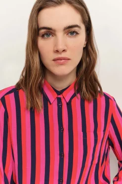 Chemises^One Step Christa - Chemise Capucine A Lignes Graphiques