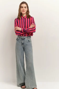 Chemises^One Step Christa - Chemise Capucine A Lignes Graphiques