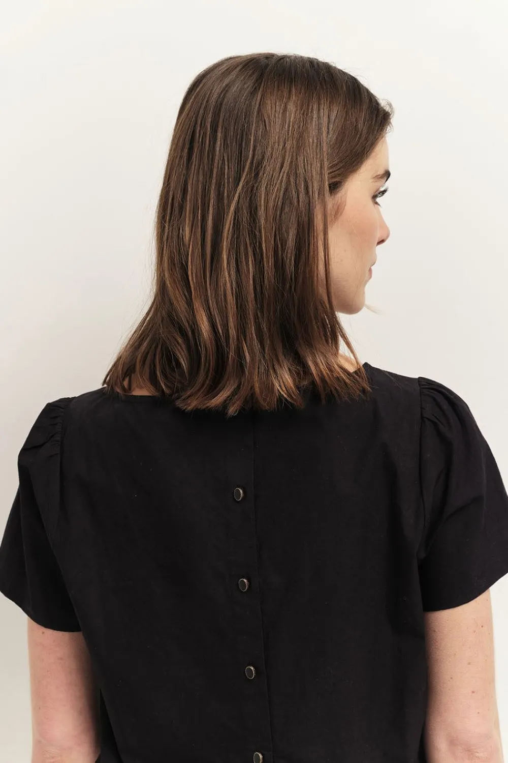 Tops & Blouses^One Step Copal - Top Noir Ganses Dentelle