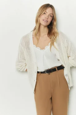 Tops & Blouses^One Step Costa - Top Ecru A Bretelles Reglables