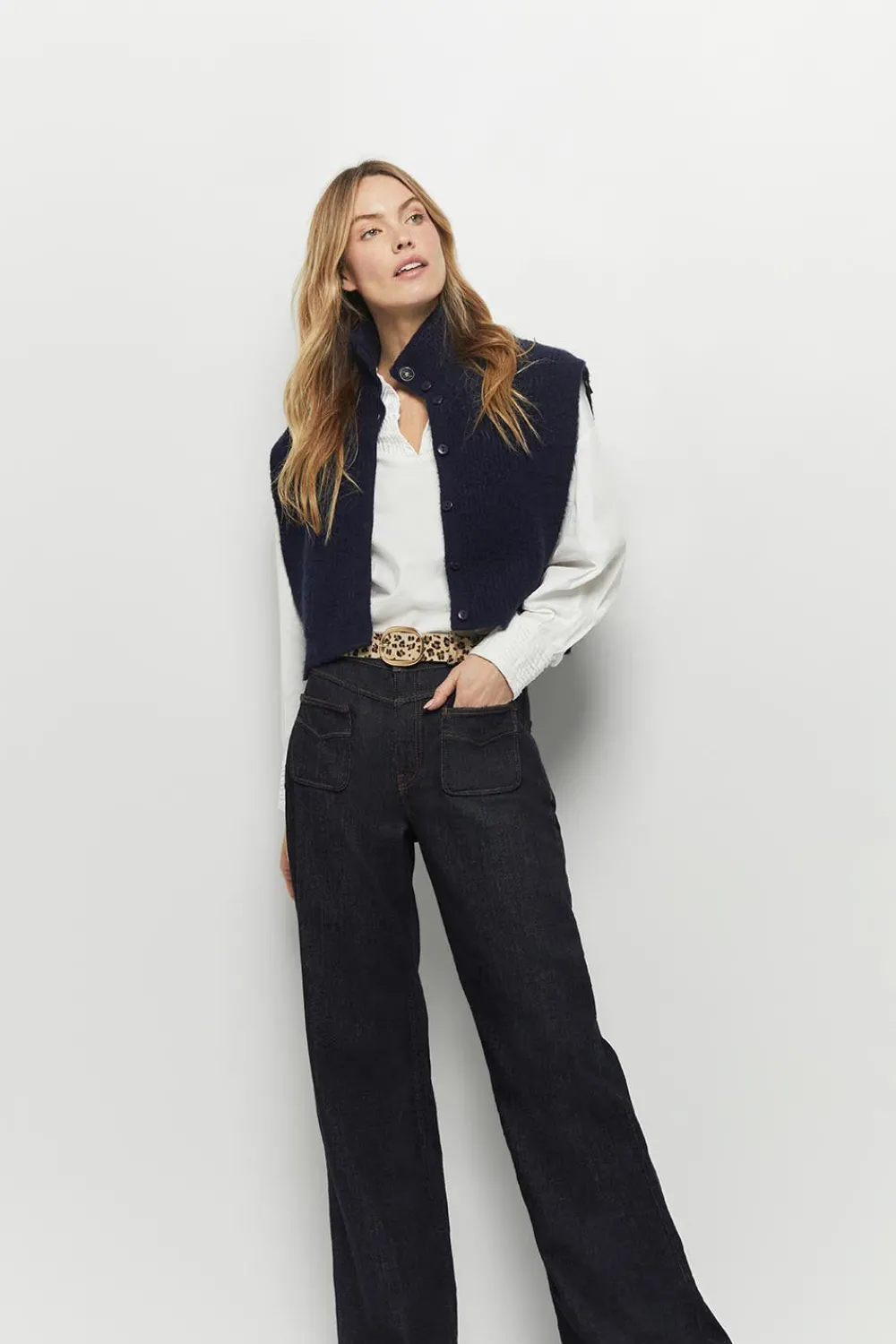 Denims & Pantalons^One Step Le Hailey - Jean Flare Brut