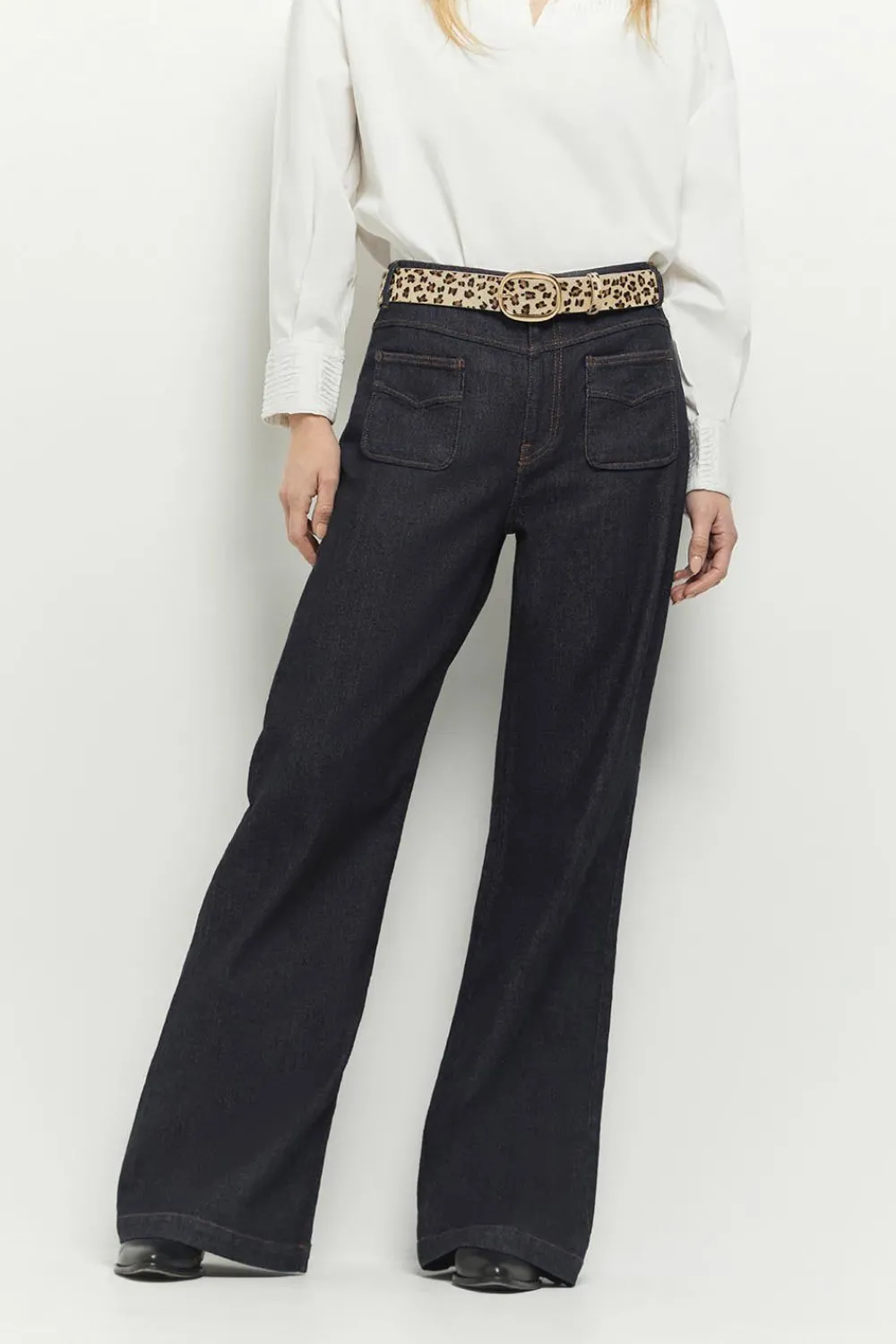 Denims & Pantalons^One Step Le Hailey - Jean Flare Brut