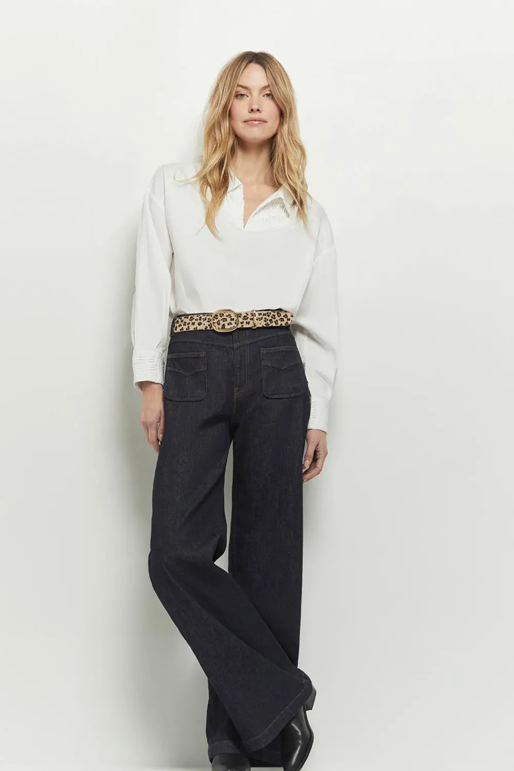 Denims & Pantalons^One Step Le Hailey - Jean Flare Brut
