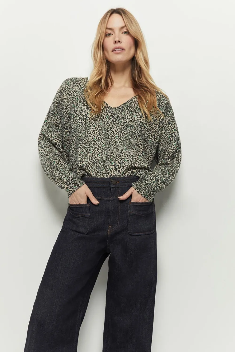 Denims & Pantalons^One Step Le Hailey - Jean Flare Brut