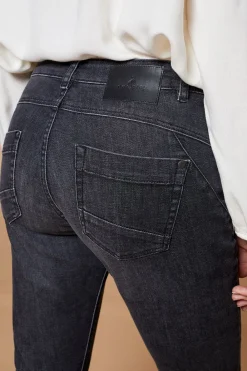 Denims & Pantalons^One Step Le Indi - Jean Slim Gris Chine 7/8Eme Effet Push Up