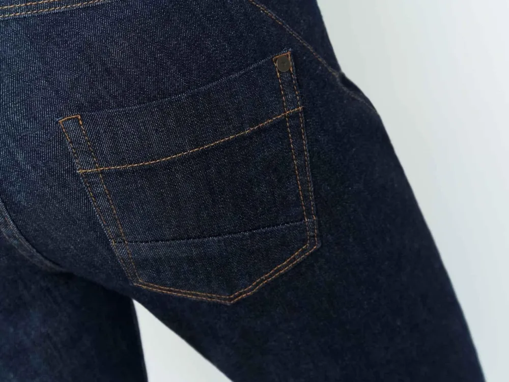 Denims & Pantalons^One Step Le Indi - Jean Slim Marine 7/8Eme Effet Push Up