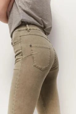 Denims & Pantalons^One Step Le Indi - Jean Slim Vetiver Effet Push Up 7/8Eme En Denim Waterless