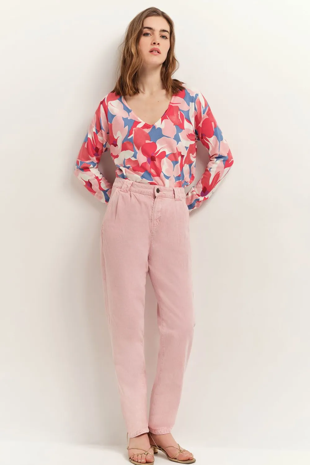 Denims & Pantalons^One Step Le Play - Jean Tappered Candy 7/8E