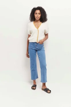 Denims & Pantalons^One Step Le Wilona - Jean Bootcut Baby Blue Waterless