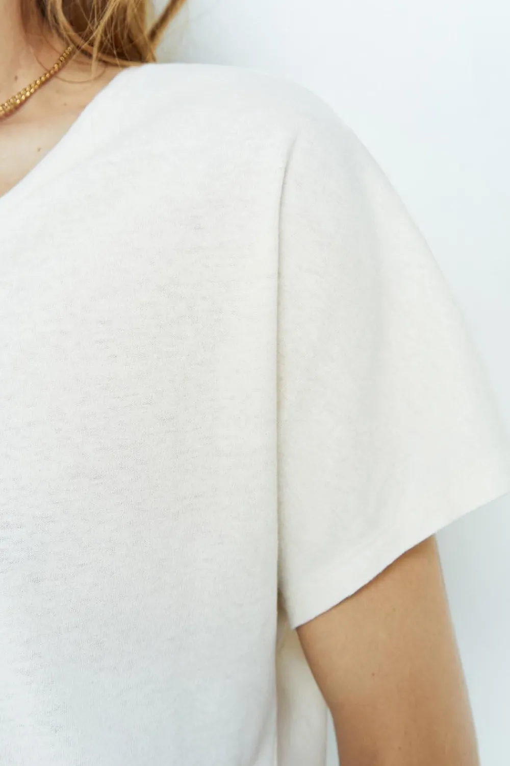 T-Shirts^One Step Magic - T-Shirt Ecru Finition Pailletee