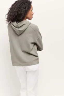 Pulls, Gilets & Sweats^One Step Maori - Sweat Vetiver Coton Bio Visuel Danseuse Flocage Gomme Paillete