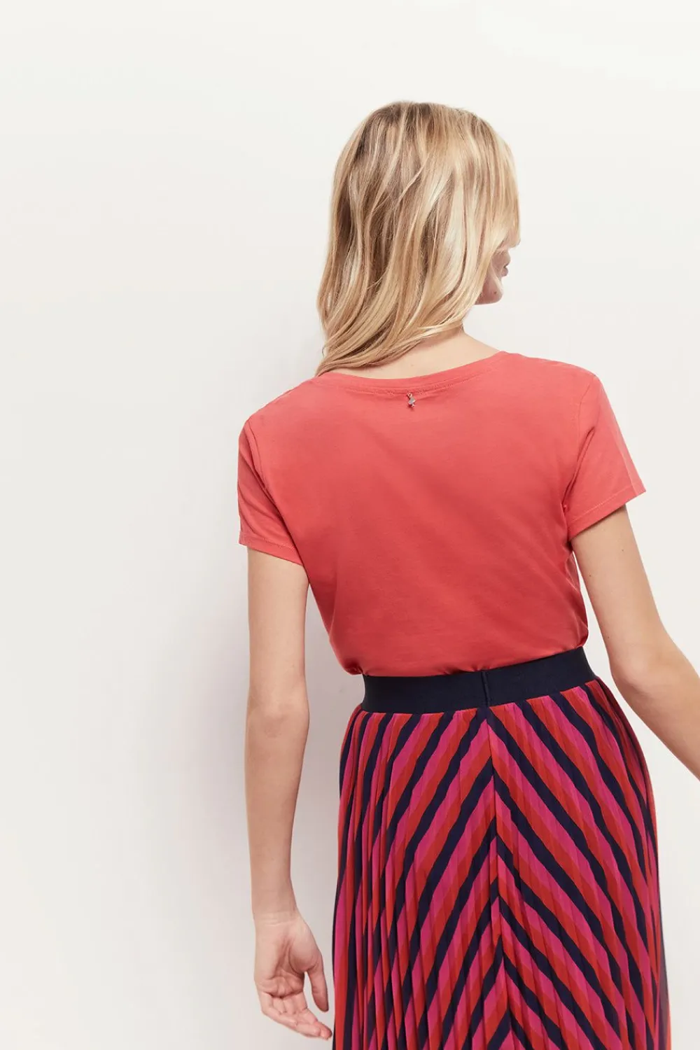 T-Shirts^One Step Mars - T-Shirt Hibiscus Coton Bio Message Metallise