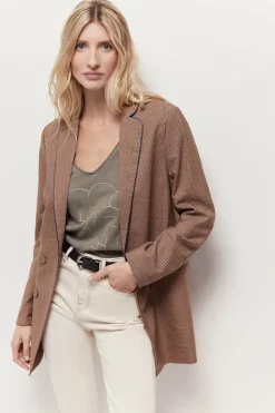 T-Shirts^One Step Milan - T-Shirt Vetiver Coton Lin Serigraphie Futuriste