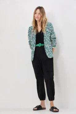 Denims & Pantalons^One Step Palais - Pantalon Battle Noir 7/8E