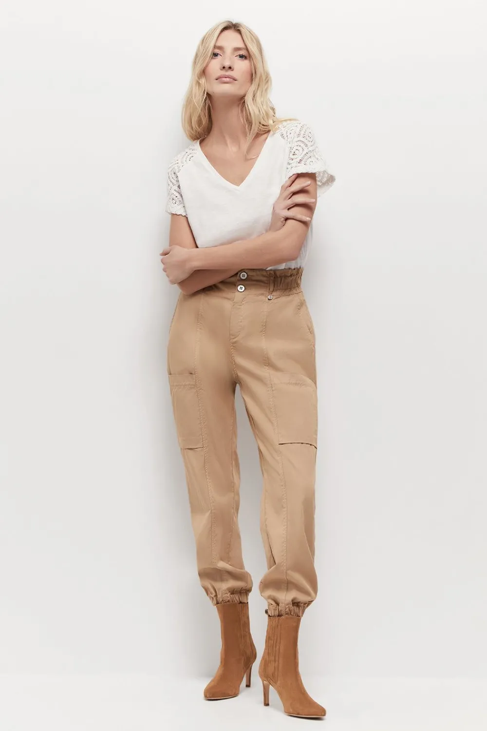 Denims & Pantalons^One Step Palais - Pantalon Battle Sesame 7/8E