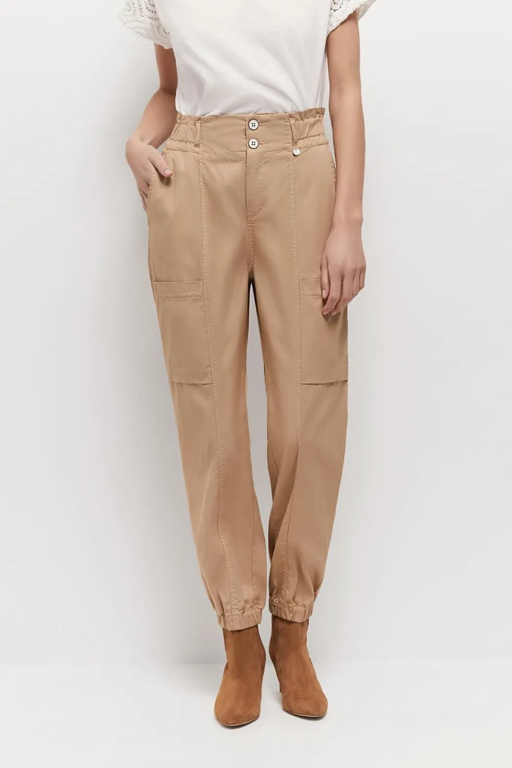 Denims & Pantalons^One Step Palais - Pantalon Battle Sesame 7/8E