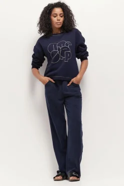 Denims & Pantalons^One Step Petra - Pantalon De Costume Marine En Lyocell®