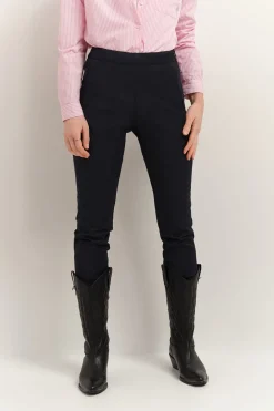 Denims & Pantalons^One Step Petunia - Pantalon Cigarette Marine 7/8E Upcycle