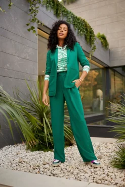 Denims & Pantalons^One Step Pietro - Pantalon De Costume Large Jungle Green Recycle