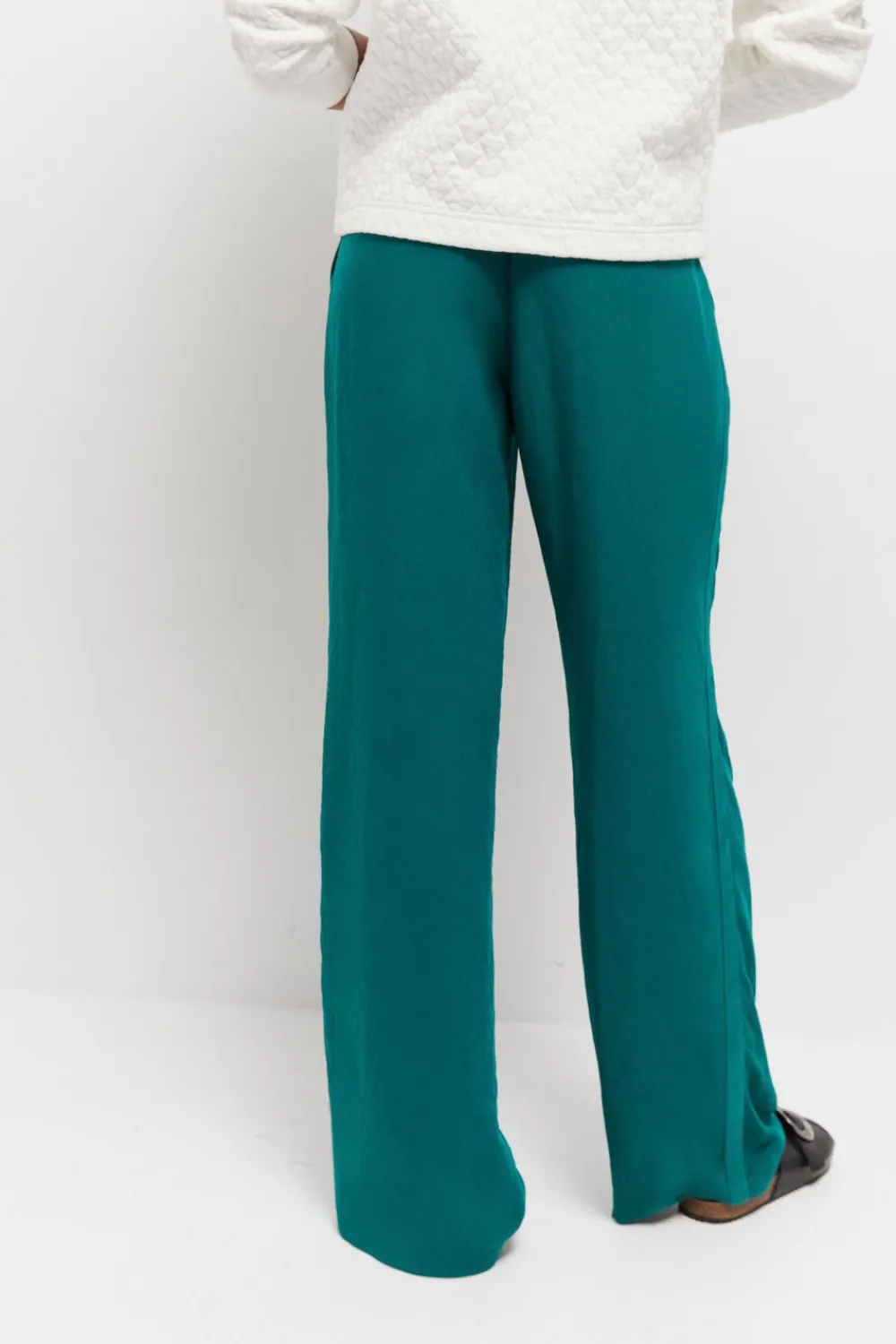 Denims & Pantalons^One Step Pietro - Pantalon De Costume Large Jungle Green Recycle