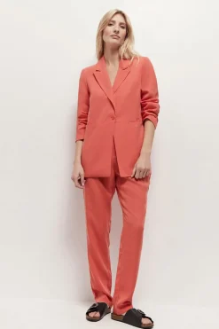 Denims & Pantalons^One Step Poeme - Pantalon Neo-Carotte Corail 7/8E