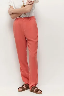 Denims & Pantalons^One Step Poeme - Pantalon Neo-Carotte Corail 7/8E