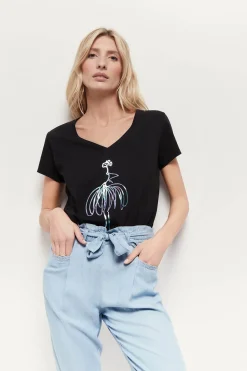 Denims & Pantalons^One Step Priska - Pantalon Baby Blue Neo-Carotte En Lyocell®