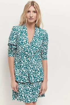 Robes & Combinaisons^One Step Radny - Robe Ecrue A Imprime Ecorce Urbaine