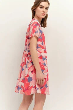 Robes & Combinaisons^One Step Rallye - Robe Hibiscus A Imprime Maxi Camelia