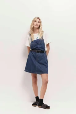 Robes & Combinaisons^One Step Randy - Robe Salopette En Jean Bleu