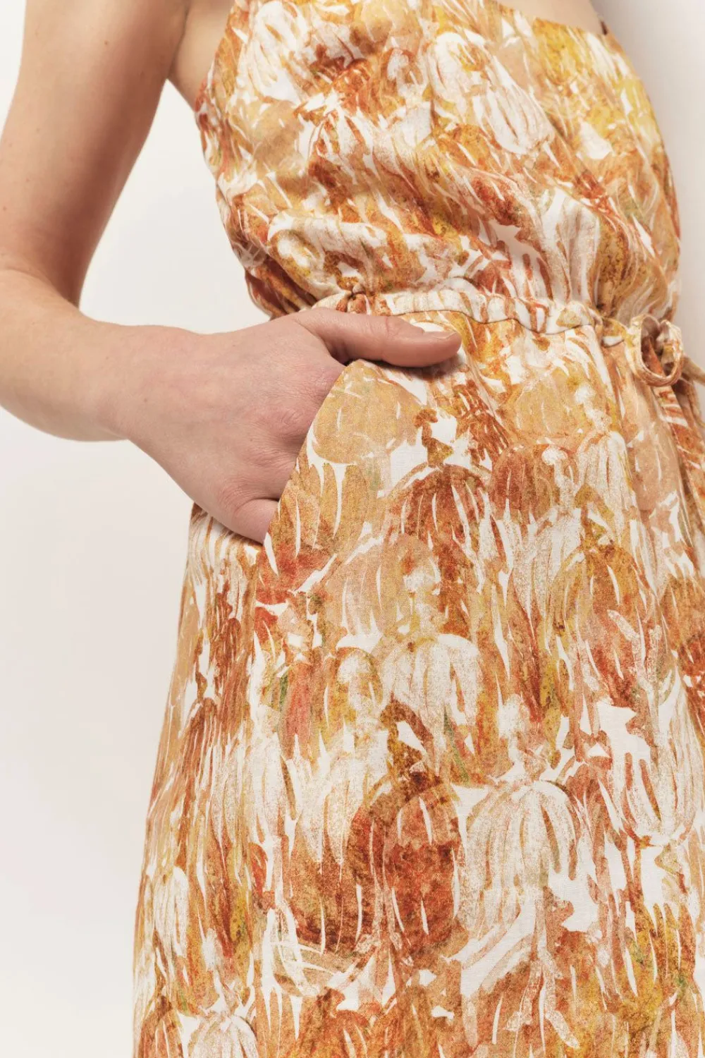 Robes & Combinaisons^One Step Reda - Robe Cinnamon A Imprime Sahara Dance