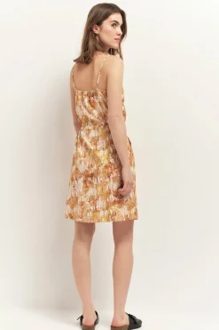 Robes & Combinaisons^One Step Reda - Robe Cinnamon A Imprime Sahara Dance