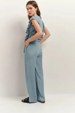 Robes & Combinaisons^One Step Reynis - Combi Longue Lapiz Blue En Lyocell®