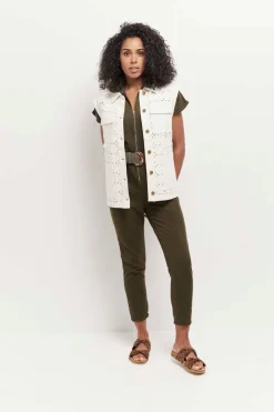 Robes & Combinaisons^One Step Rosso - Combi Longue En Jean Kaki