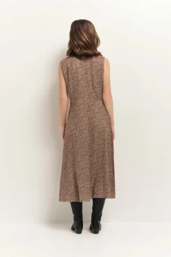 Robes & Combinaisons^One Step Roxy - Robe Chemise Longue Sand A Imprime Mini Girafon