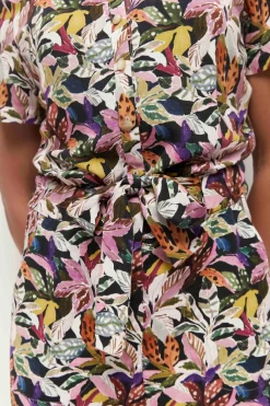 Robes & Combinaisons^One Step Rubis - Combi Longue Kaki A Imprime Jungle Bigarre