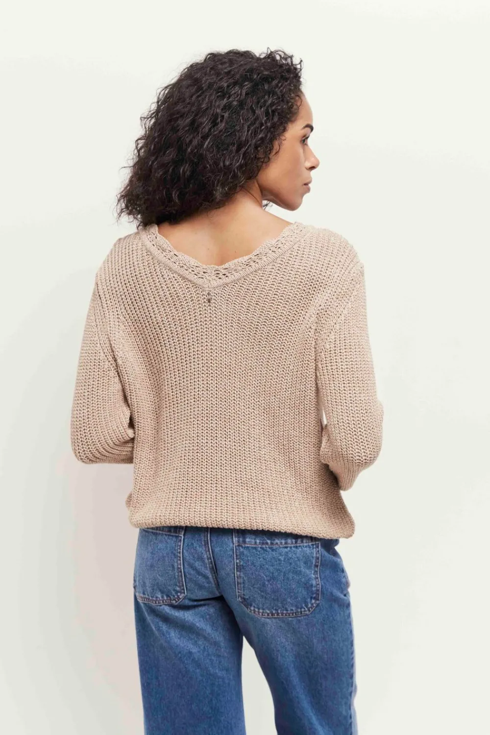 Pulls, Gilets & Sweats^One Step Tammy - Pull Sesame Tricot