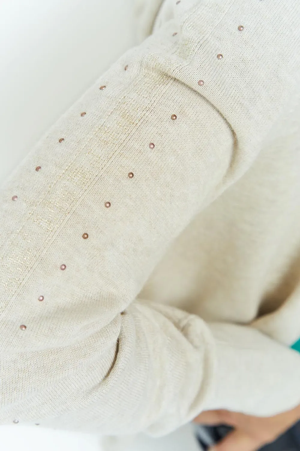 Pulls, Gilets & Sweats^One Step Tara - Cardigan Ficelle Tricot A Capuche Et Clous